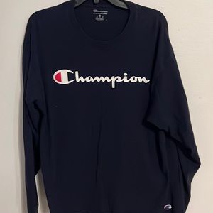 Mens long sleeve Champion shirt